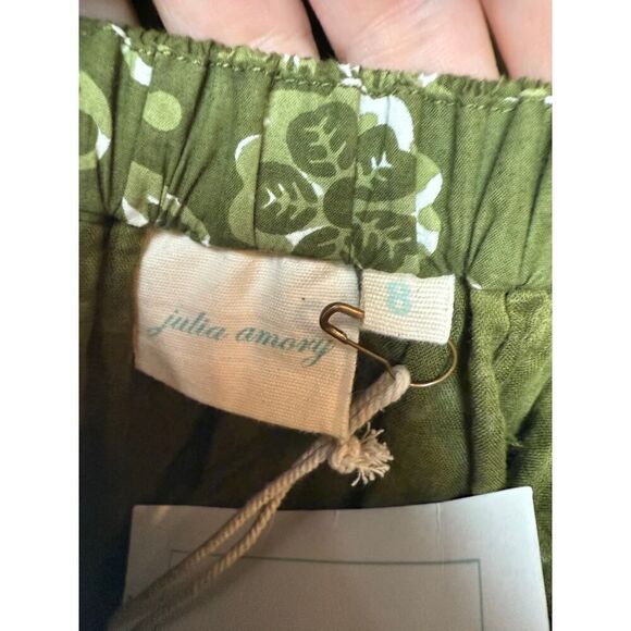 Julia Amory Honor Dress in Green Petunia Girls NWT Sz. 8 - Picture 3 of 3